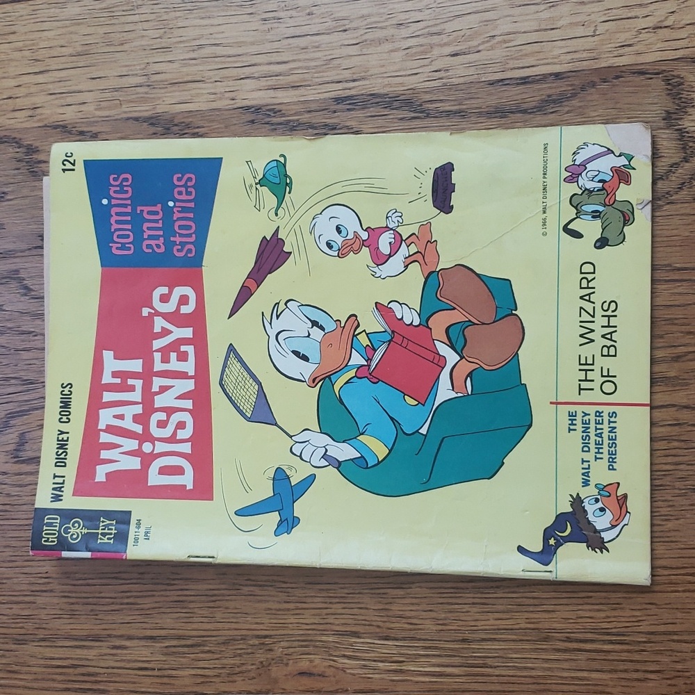 Vintage 60s Walt Disney's Comics And Stories Vol. 26 No. 7 Gold Key Comics